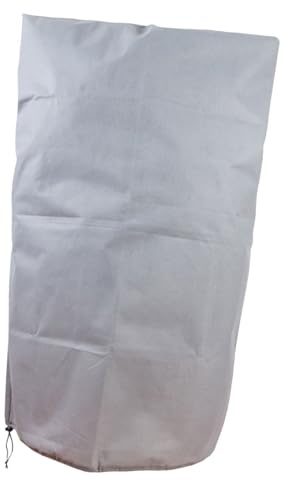 DOITOOL Cubierta Protectora para Plantas 80X120 CM Bolsa Resistente al Frío Cordón Ajustable Tela No Tejida Transpirable para Protección contra Heladas E Invierno Jardín y Huerto