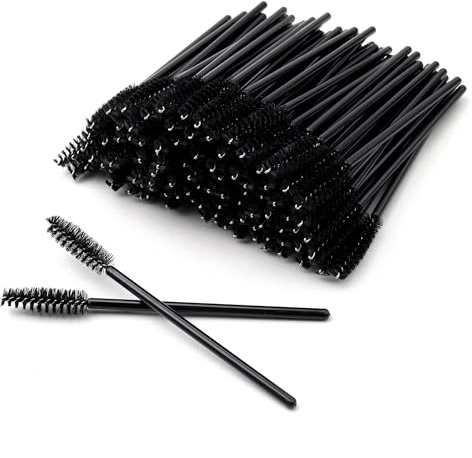 Natuhana 200 Pezzi Pettine per Extension Ciglia,Monouso Scovolini Mascara Ciglia,Microbrush per Sopracciglia