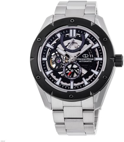 ORIENT STAR RK-AV0A01B Herren Automatikuhr Avantgarde Skelett Sport Silber Armbanduhr Versand aus Japan
