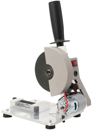 MECUTP Einstellbarer Tischkreissäge | Mini Schneidemaschine, Tragbar Kapp Und Gehrungssäge, Kappsäge, Baukreissäge Motorgeschwindigkeit 9000r/Min - Einstellbarer Winkel 0-45°