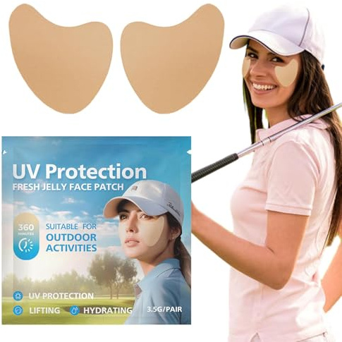 Adesivi UV Per Protezione Solare - Prevenzione Delle Scottature Solari Adesivi UV, Toppe Facciali Per La Protezione Solare | Protezione Solare Sotto Gli Occhi Cerotti Da Sole, Adesivi UV Protezione So
