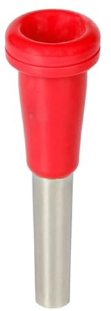 aqxreight Embout de Trompette 7C, Accessoires de Trompette en Métal ABS, Pièces pour BB, Fabrication Compacte (rouge)