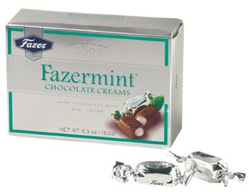 Fazermint Milk Chocolate Candy with Mint Pralinen Creams 150g by Karl Fazer [Pack of 10]