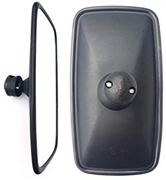 TRUCK DUCK® 2x Universal Rückspiegel 285x155mm Außenspiegel Seitenspiegel Set für LKW Bus Wohnmobil Traktor Bagger Schwarz