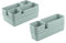 1x Schubladen-Organizer Set Aufbewahrungs-Box Einteiler verstellbar pastell-grün