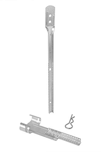 HEXIM Nonius Abhänger für CD 60/27 Oberteil 30cm Trockenbau Rigips Decke abhängen Deckenabhänger (10 Stück Nonius Hänger Sicherungsstift) Splint