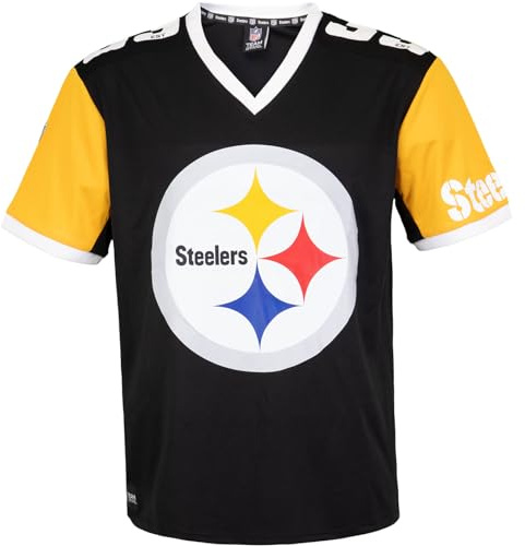 Recovered NFL Team Color Block Jersey Trikot (L, Pittsburgh Steelers)