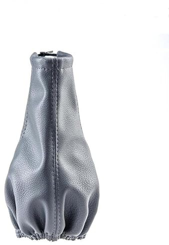 Soufflet pour Levier de Vitesse en Similicuir Gris Universelle pour Voiture