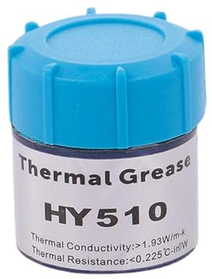 Smileshiney Compuesto térmico de Pasta de CPU,Pasta térmica de disipador de Calor - Grasa Térmica Alto Rendimiento - Pasta de CPU compuesta térmica, Pasta de Silicona con Grasa para disipador térmico