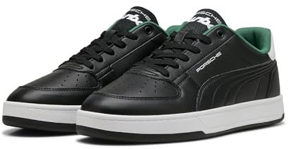 PUMA Erwachsene Porsche Legacy Caven 2.0 Sneakers 43, Black Archive Green