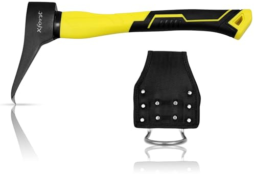 Xforst X-P50F BX Sappie Sapie, Porte Marteau Inclus. Idéal pour la manutention de Bois, Troncs de Bois et de bûches. avec Manche de Fibre de Verre.