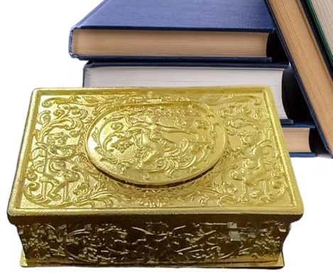 Vintage musikbox | 3D-relief bordsdekoration - dekorativa musiklådor, för samlare barn pojkar vuxna kontor vardagsrum rum arbetsrum födelsedagsfest