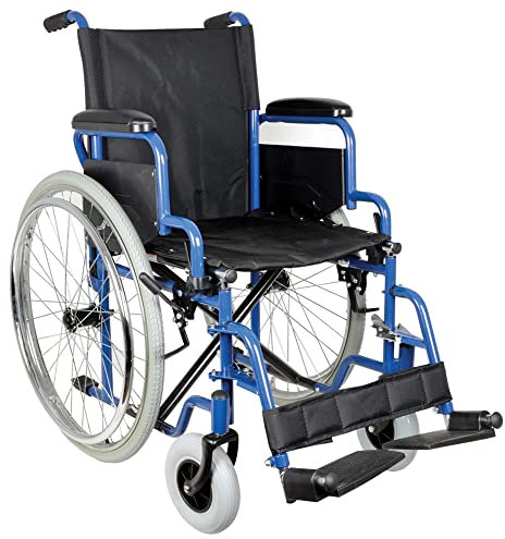 Carrozzina Oxford, seduta 46 cm, sedia a rotelle per anziani