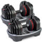 Profihantel X25 Hantelsystem | 2 bis 25 kg | Einstellbare Hantel | 2 Hanteln mit Ablageschale | Innovativ & platzsparend | 18 in 1 | Hochbelastbarer Korpus