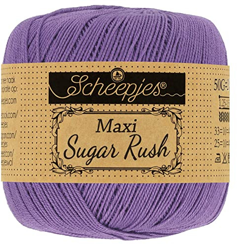 Scheepjes - Scheepjes Maxi Sugar Rush 113 Riddarsporre Garn - 10x50g