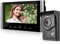 FTes RFKits Teléfono de Timbre de Vídeo con Cable, Monitor de Vídeo de 7 pulgadas,Kits de Cámara HD Apoyan Desbloqueo,Vigilancia,Intercomunicador Bidireccional para Villa casa Oficina Apartamento