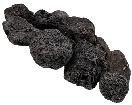 DRESSOOS 1 Paquete Roca Volcánica Suministros para Grava De Rocas De Acuario Rocas De Lava para Fogatas Gravas Decorativas Piedra para Fogatas Piedra Decorativa Natural Roca Volcanica