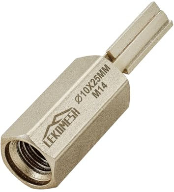 LEKOMESH Broca para Mortero 10mm - Fresa de Mortero con Rosca M14 Broca para Mortero, Albañilería, Eliminación de Ladrillos