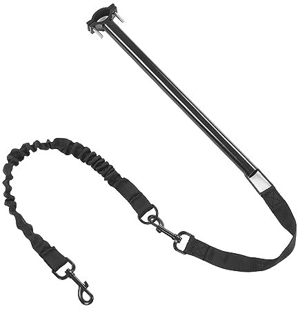 Einziehbare Fahrrad-Hundeleine, Sicherheits-Hunde-Fahrradleine, Fahrrad-Hundeleine für Radfahren im Freien, Training, Joggen