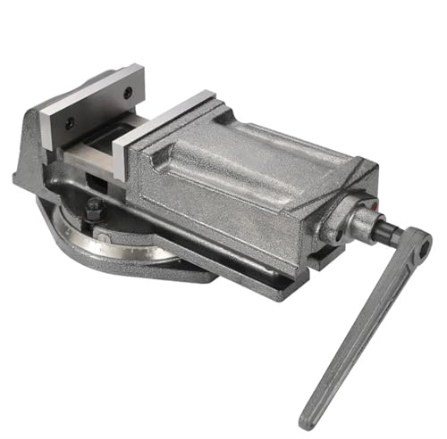 FUYUMIC Tornillo de Banco for fresadora de precisión QH80 de 3 Pulgadas, Tornillo de Banco for máquina de 80 mm con Base giratoria for fresadora
