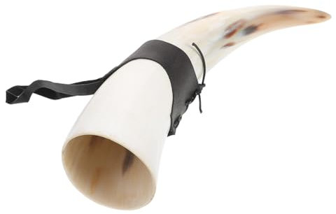 Toyvian Tasse Corne Viking Vintage Capacité Importante Pour Bière Et Vin Mug Déco Historique Aux Styles Uniques Pour Amateurs De Boissons Anciennes