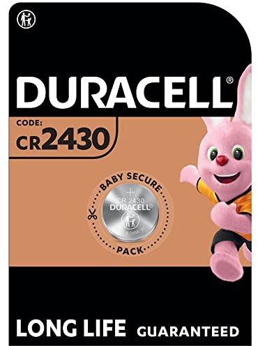 Duracell 2430 Pile bouton lithium 3V, lot de 1