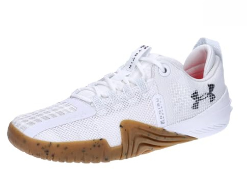 Under Armour TriBase Reign 6 White/Distant Gray/Black 11 D (M)
