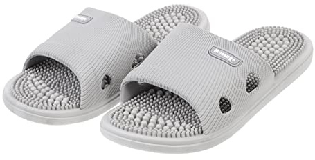 HAPINARY 1 paire de pantoufles pour le massage des pieds, chaussures de bain pour femme, chaussures de douche, pantoufles d'été, pantoufles pour femme, sandales de massage, intérieur avec pantoufles