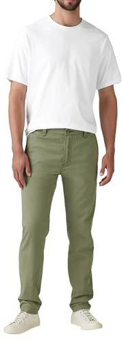Levi's XX Chino Standard II, Pantaloni Uomo, Deep Lichen Green, 32W / 32L