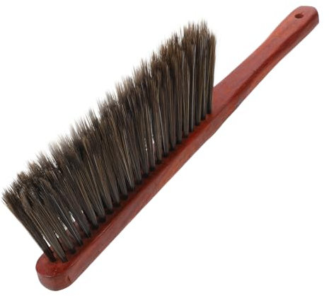 CANIGHT Spazzola Per Pulizia Mano Con Setole Morbide Spazzola Per Letti Auto e Ufficio Design Elegante Sandalo Alta Efficienza Di Pulizia Con File Di Setole Strumento Versatile Per Pulire