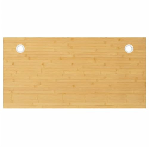 CIADAZ Tablero de Escritorio de bambú 110x55x4 cm, Tablero de Mesa, Tableros para Escritorios, Tableros para Mesas De Comedor, Encimera Cocina - 352763