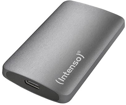 Intenso Externe SSD TX800, 1TB Portable Solid State Drive, Super Speed USB 3.2 Gen 2x2 (20 Gbit/s), bis zu 2100 MB/s