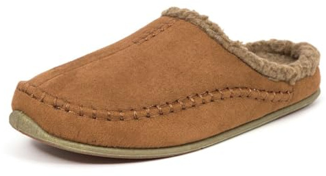Deer Stags Unisex Nordic Microsuede Slipper / Chestnut / Men's 12 US / Medium