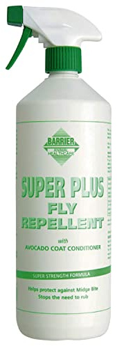 Barrier Unisex's Super Plus Fly Repellent, White, 1 Litre