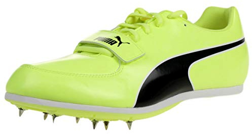 PUMA Unisex Evospeed Long Jump 6 sneakers, Fizzy gul puma svart, 46 EU