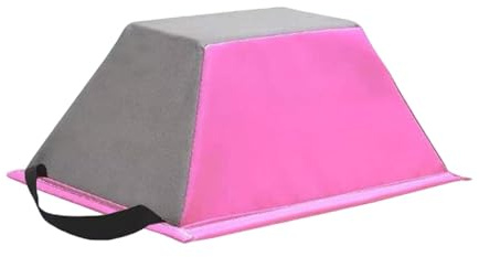 Pegciuho Supporto per Allenamento, Equilibrio, Coordinazione, Tavola di Equilibrio Compatta E Portatile, per Cheerleading, Sport in Palestra, Rosa