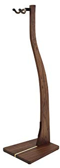 Zither Wooden Guitar Stand - Handcrafted Solid Walnut Wood Floor Stands Best for Acoustic, Electric and Classical Guitars, Made in USA