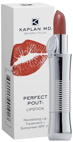 KAPLAN MD Perfect Pout Lipstick, SPF 30 Sunscreen, 0.11 oz