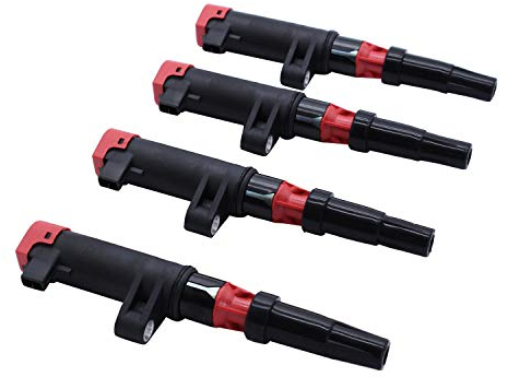 TAKPART Bobina de encendido compatible con Clio Megane Grand Scenic 1.4 1.6 1.8 2.0