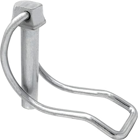 Design61 Lot de 2 fiches pliantes pour tuyau 6 x 45 mm galvanisées