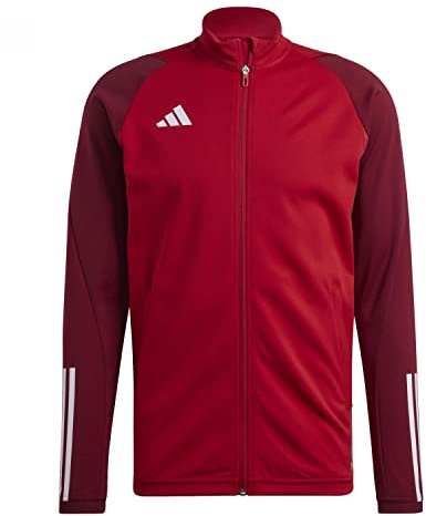 adidas Uomo Giacca Da Tuta Tiro 23 Competition Training Track Top, Team Power Red 2, HE5650, 2XL