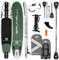 BRUNELLI 12.0 Woven X Fusion Double Layer iSUP Board Stand Up Paddle Set 365cm grün