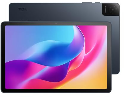 TCL TAB 10 Gen 4 Android Tablet, 10.1” FHD IPS Display, Octa-Core CPU, 12GB RAM (4GB+8GB), 128GB Storage, 6000mAh Battery, Android 15, Wi-Fi, Metal Body, Tablet for Students, Young Adults & Families