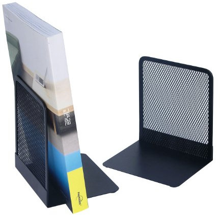 Wedo Office Lot de 2 serre-livres Noir