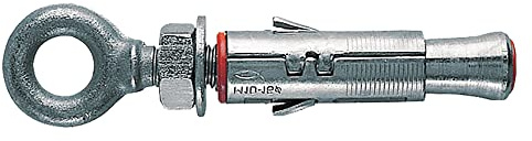 Fischer Tasselli in Acciaio per Carichi Pesanti SLM 8 O con occhiolo (50 Pz.)