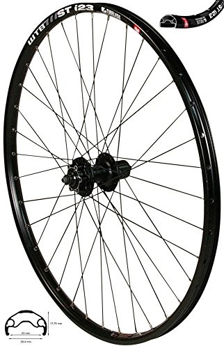 Redondo 26 Zoll Hinterrad Laufrad WTB Felge Deore FH-M525 Schwarz Disc