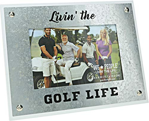 Livin' The Golf Life - 8.5x6.5 Inch Easel Back Picture Frame
