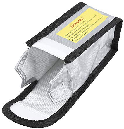 Oumefar Explosion Proof Fire Lipo Bag Portable Travel Mobile Phone Model Aircraft for Lithium Polymer Fireproof Bag Lipo Battery Bag Fire Proof Bag Necesidade