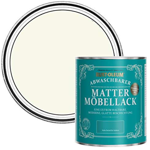 Rust-Oleum Light Green Furniture & Skirting Board Paint in Matt Finish - Apple Blossom 750ml