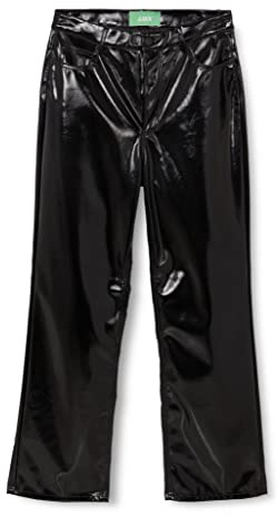 Jack & Jones Women's Jjxx Jxkenya HW Straight Faux Leat Pants Noos